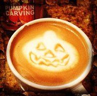 8Pcs Halloween Cappuccino Latte Art Coffee Stencils Duster Cake Icing Spray by Micro Shops N3