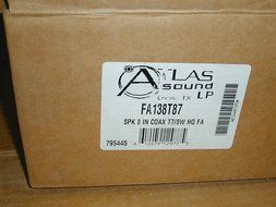 ATLAS SOUND FA138T87 8" SPEAKER WITH 8W TRANSFORMER N2