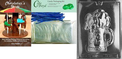 Cybrtrayd D028 Chocolate Candy Mold, 5 Cent Beer Mug Dads and Moms N3