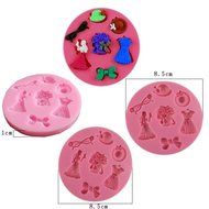SHINA New Arrival Fondant Silicone Sugar Baby Clothes Shaped Cake Craft Mold For Your Baby N4