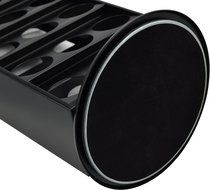 Surpahs ZEKH-300 30 Pod Capacity Metal K-cup Coffee Pods Storage Carousel Tower, Black N7