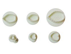 10 Sets (33 Pcs) Plunger Cutters Sugarcraft Cake Decorating (Heart, Veined Butterfly, Star, Daisy, Veined Rose... N2