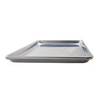 COOKIE SHEET BAKING PAN - For Best Pastries And Brownies - Our Jelly Roll Pans Will NEVER RUST OR WARP Like Other... N8