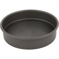 American Metalcraft HC5008 8" x 2" Hard Coat Anodized Aluminum Straight Sided Pizza Pan