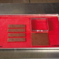 Progetto Crostate Perforated Square Band 2 Centimeters High, 1 Each (19x19 Centimeters) N3