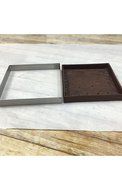 Progetto Crostate Perforated Square Band 2 Centimeters High, 1 Each (19x19 Centimeters) N4