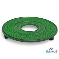 Huswell Cast Iron Trivet, Green, 5.5"/14 cm N2