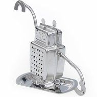 HeroNeo&reg; Robot Hanging Tea Leaf Diffuser Infuser Stainless Steel Strainer Herbal Spice Filter With Drip Tray N7