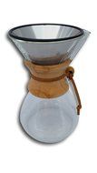 Coffee Filter for Hario V60, Chemex, Osaka carafes and other pour over coffee makers. Stainless Steel Reuseable... N6