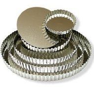 Tart Pan with Removable Bottom - 4.75 Inch Diameter N2