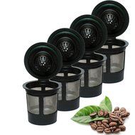 4 Reusable Single Cup Keurig Solo Filter Pod Coffee Stainless Mesh (iPartsPlusMore N2