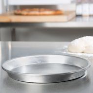 American Metalcraft ADEP9 9" x 1" Standard Weight Aluminum Tapered / Nesting Dish Dish Pizza Pan N2