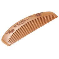 Strist(TM) Health Care Wood Comb Natural Head Massager Hair Comb Anti-static Comb Peach Wooden Hairbrush