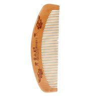 Strist(TM) Health Care Wood Comb Natural Head Massager Hair Comb Anti-static Comb Peach Wooden Hairbrush N2