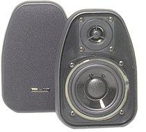 BIC AMERICA DV-32B 3 1/2&quot; 2-Way Compact Shielded Speakers - Black