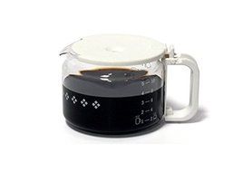 WMU - Medelco 10 Cup Glass Universal Replacement Coffee Server White