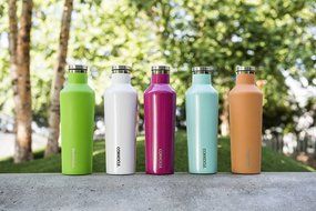 Corkcicle Canteen - Water Bottle and Thermos - Keeps Beverages Cold for Over 25, Hot for Over 12 Hours - Triple... N38