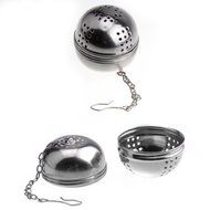 ACE Stainless Steel Teakettles Infuser Strainer Egg Shaped Tea Locking Spice Ball N2