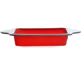 Silicone Brownie Pan | Professional Non-Stick Square 8-inch Silicone Cake Pan for Baking by Boxiki Kitchen | Best... N5