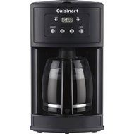 Cuisinart DCC-500 12-Cup Programmable Black Coffeemaker (Certified Refurbished)