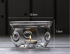 Astra shop High Heat Resistant Borosilicate Glass Teapot Warmer N5