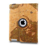 ELEOPTION(TM) Auto Sleep/Wake Function 360 Degree Rotating Smart Case Cover for 7.9 inch Apple iPad Mini/iPad... N57