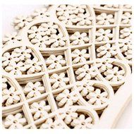 HUAL Cupcake Wrappers 50 Filigree Artistic Bake Cake Paper Cups Flowers Lace Laser Cut Liner Baking Cup Muffin... N11