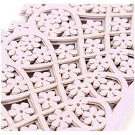 HUAL Cupcake Wrappers 50 Filigree Artistic Bake Cake Paper Cups Flowers Lace Laser Cut Liner Baking Cup Muffin... N13