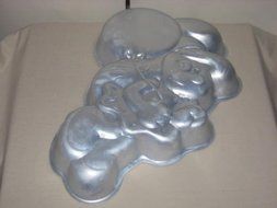 Vintage 1983 Wilton Smurfette Baking Cake Pan N3