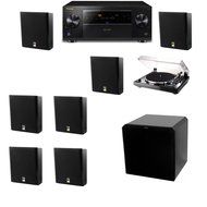M&amp;K Sound MP150II Wall Speaker 7.1 Thorens TD-240-2 HRS12 Pioneer Elite SC-89