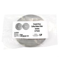 French Press Coffee Maker Universal 4,6, or 8 Cup Filter Screen (2 Pack) Replaces Bent and Worn French Press Mesh... N3