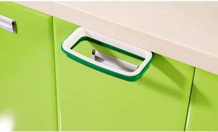 Lisingtool Garbage Bags,Hanging Kitchen Cupboard Cabinet Tailgate Stand Storage Garbage Bags Rack N7