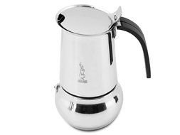 Bialetti 06812 Kitty Coffee Maker, Stainless Steel, 4-Cup(8 oz) N13