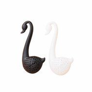 GOOTRADES Colander Swan Shaped Tea Herb Strainer Teaspoon Infuser Filter N3