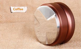 SMKF Three 3 Leaf Clover Base Palm Tampers Coffee Leveler Macaroon Tamper Proof for Espresso Coffee Grounds -... N5