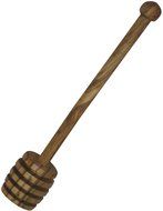 Berard Olive Wood Honey Dipper - 6&quot;