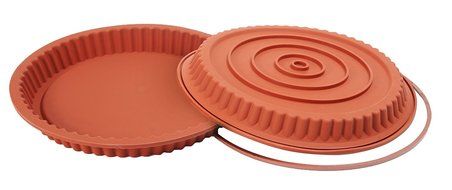 Silikomart SFT528/C Silicone Classic Collection German Tart Pan, 11-Inch
