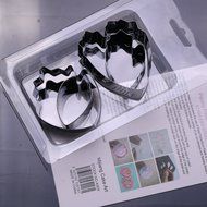 MuLuo Peony Stainless Steel Cookie Cutter Biscuit Bread Biscuit Molds Set N2