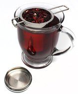 Stainless Steel Brew-In-Mug Single Serve Tea Infuser with Long Handle, Ideal Tea Strainer for Steeping Loose Leaf... N4