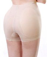 Junlan Women&#039;s Padded Seamless Butt Hip Enhancer Panties Boy Shorts N9