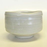 Japanese Chawan Matcha Bowl Snow Scene Minoyaki N2