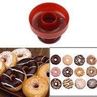 Mold Fondant Cake Plastic Bakery Doughnut DIY Baking Donut Maker Cutter N5