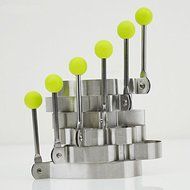 Fu&#039;s store(TM) DIY Fried Eggs Moulds Making Eggs Mould Food Grade 304 Stainless Steel Kitchen Cooker 6 Shapes... N7