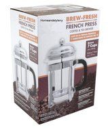 Diny Brew Fresh French Press Coffee &amp; Tea Brewer 7 Cup 27 Ounce/ .8l N2