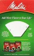 Melitta USA INC 622712 Cone Coffee Filters 100 Count - No. 2 - 2 Pack N3