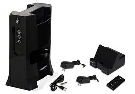 Sabrent Weather Resistant 2.4 GHz Wireless Indoor/Outdoor 150 Ft Stereo Speaker System with Remote and Dual Power... N11