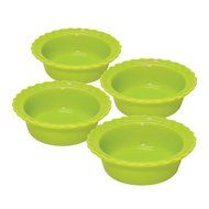 5" Individual Pie Dish (Set of 4) Color: Green