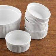 Bia Cordon Bleu Inc 900013 10 Oz White Porcelain Individual Souffle Bowl