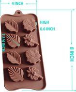 Mini Skater Set of 2 Psc 12-cavity Silicone Christmas Silicone Mold for Making Soap, Candle, Candy, Chocolate,... N16