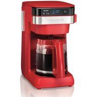 Hamilton Beach 46301 12-Cup Programmable Coffee Maker, Red N2